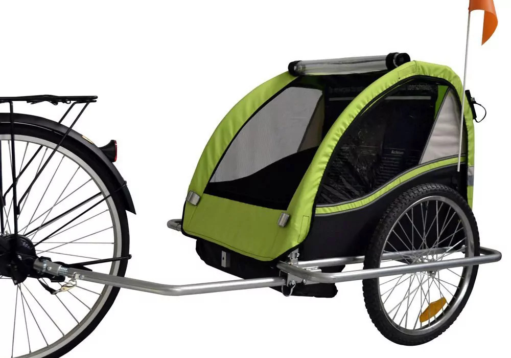 Rent Hire Bike Palma Mallorca Children Trailer